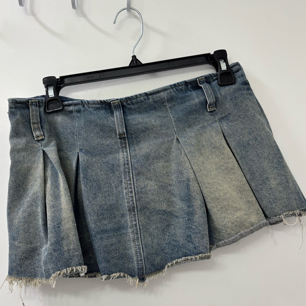 SHEIN Blue Denim Skirt